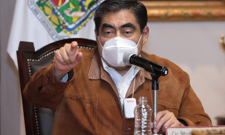 Puebla, Miguel Barbosa, Gobierno del Estado, vacunación, Covid, pandemia