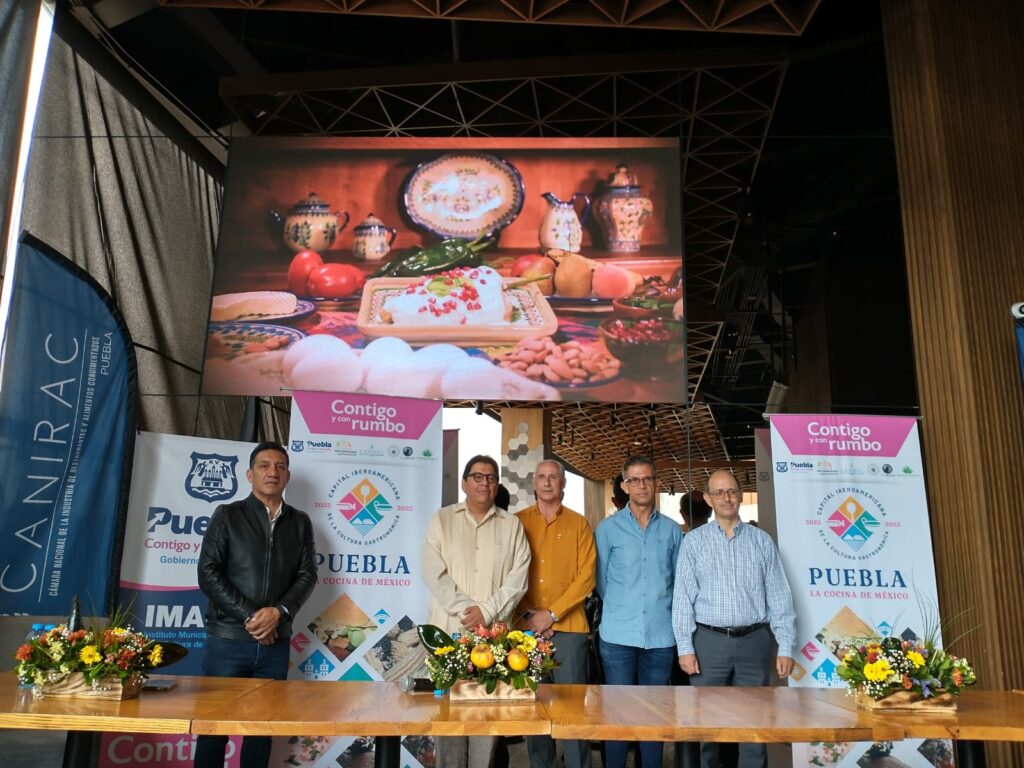 Academia Iberoamericana de la Gastronomía, Puebla, Canirac. Capital Iberoamericana de la Cultura Gastronómica