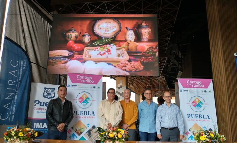 Academia Iberoamericana de la Gastronomía, Puebla, Canirac. Capital Iberoamericana de la Cultura Gastronómica