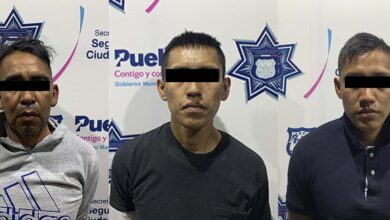 SSC, Puebla, detenidos, robo, Unidad Canina