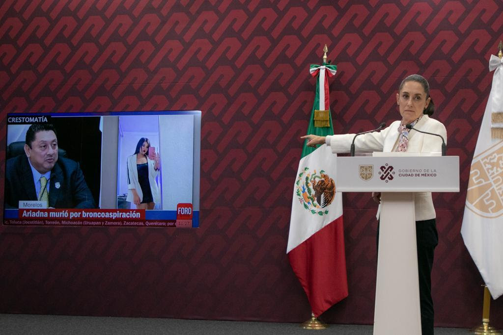 Ariadna López, feminicidio, CDMX, Claudia Sheinbaum, Morelos