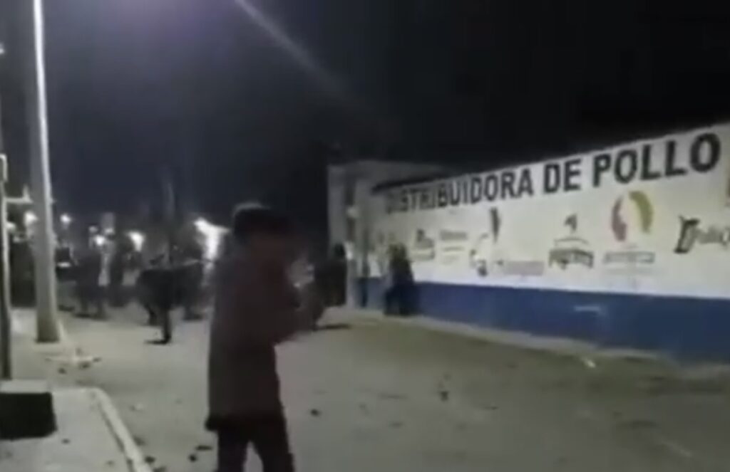 Enfrentamiento, Cocoyotla, San Pedro Cholula, Policía Municipal, pirotecnia