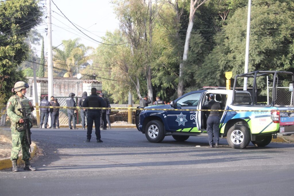 Ampliación Reforma Sur, enfrentamiento, SSC, Policía Municipal