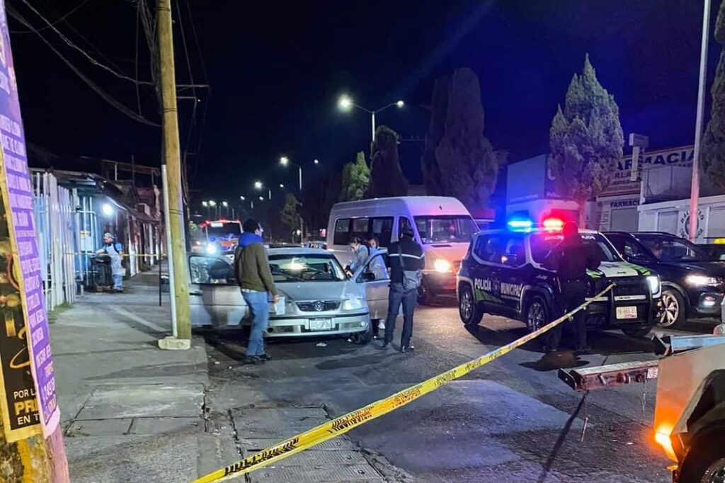 Policía Estatal, riña, baleado, Bosques de Santa Anita