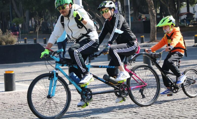 ciclistas, 30 Días en Bici, Puebla capital, Ayuntamiento