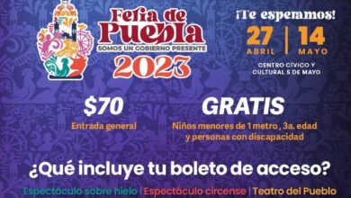 Feria de Puebla 2023, boleto, acceso, Sergio Salomón Céspedes Peregrina, Foro Artístico