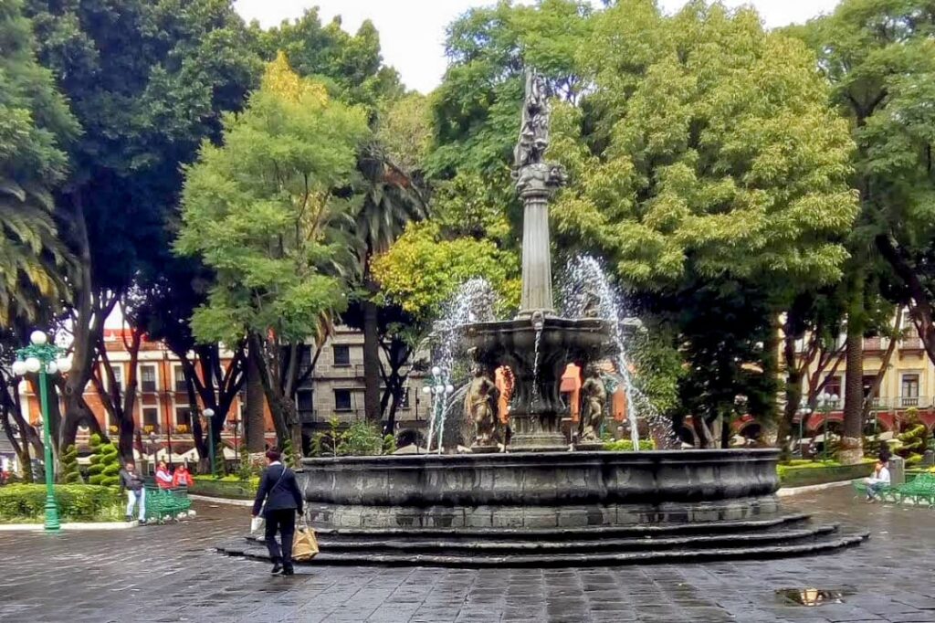 Fuente de San Miguel, rehabilitación, Ayuntamiento de Puebla, INAH