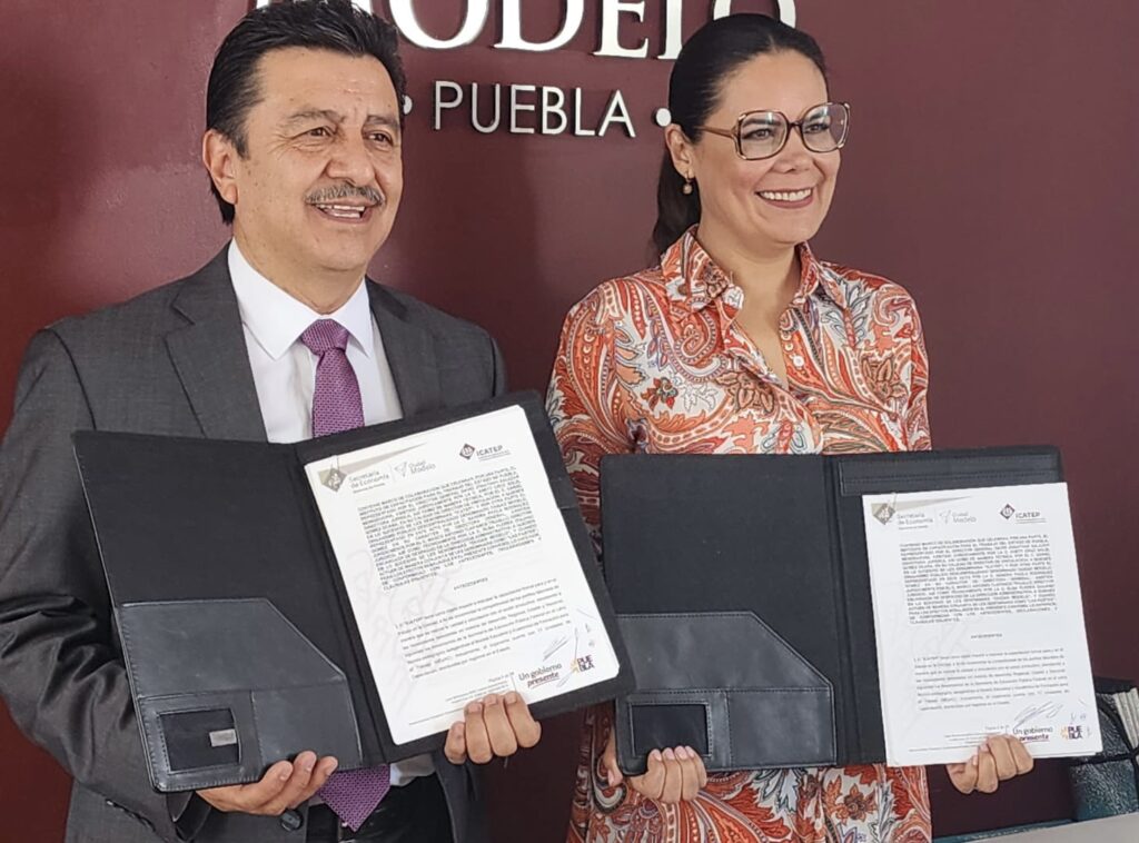 Ciudad Modelo, ICATEP, capacitación, servicio público, Gobierno de Puebla
