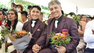 bodas comunitarias, SEGOB, Tehuacán, matrimonios, Sergio Salomón Céspedes