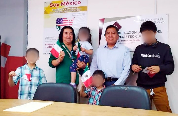Puebla, migrantes, Gobernación, Registro Civil