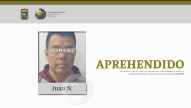 secuestro, Puebla, Veracruz, San Pedro Cholula, aprehensión, detenido