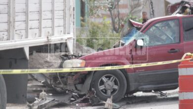 choque, Amozoc, carretera federal a Tehuacán, San Mateo Mendizábal, accidente