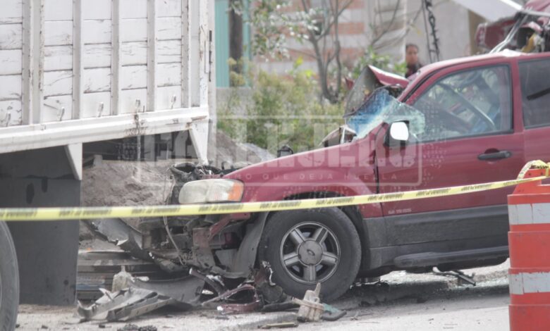 choque, Amozoc, carretera federal a Tehuacán, San Mateo Mendizábal, accidente