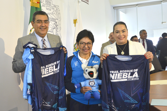 Trail del Bosque, Carrera Universitaria, BUAP, Lilia Cedillo, Sergio Salomón Céspedes, Puebla