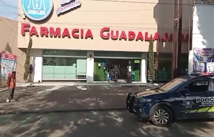 Farmacias Guadalajara, asalto, 10 de Mayo, SSC