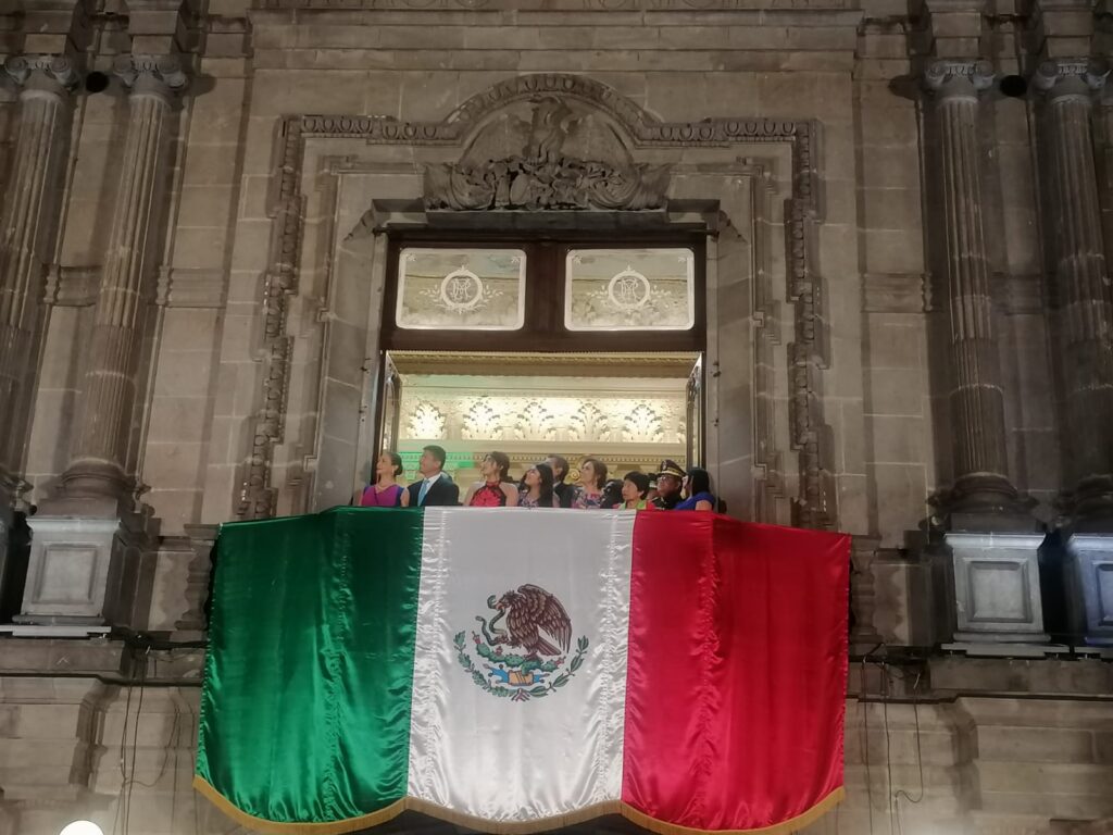 Grito de Independencia, Puebla, Palacio Municipal, Sergio Salomón Céspedes, Zócalo, festejos patrios