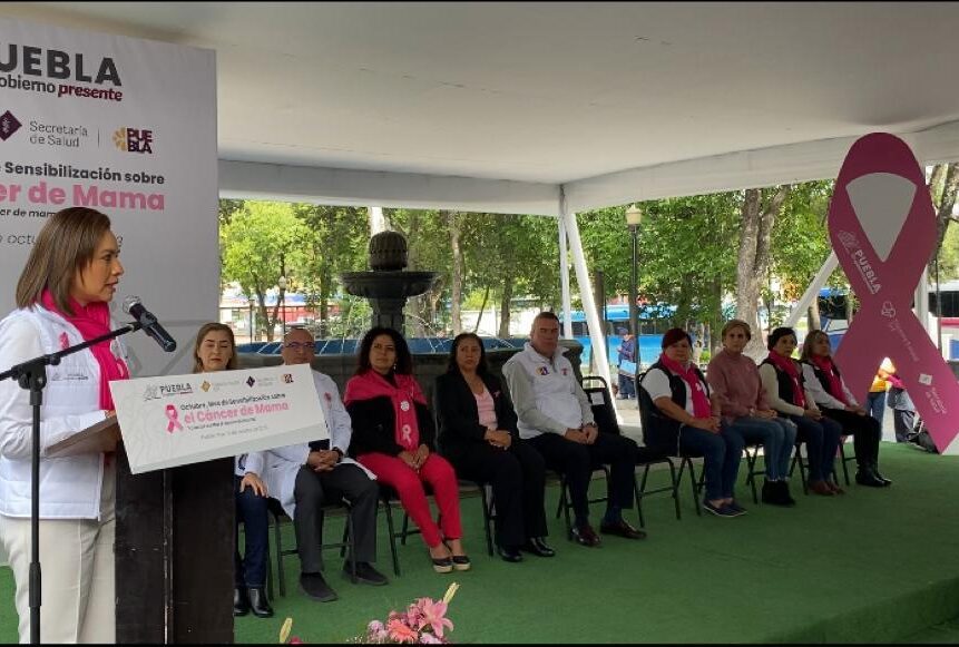 Jornada de Salud, Día Mundial contra el Cáncer de Mama, Araceli Soria Córdoba, Gaby Bonilla, DIF Estatal