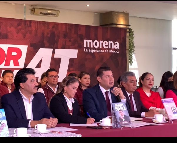 Alejandro Armenta, Morena, Eduardo Rivera Pérez, gubernatura, elecciones 2024