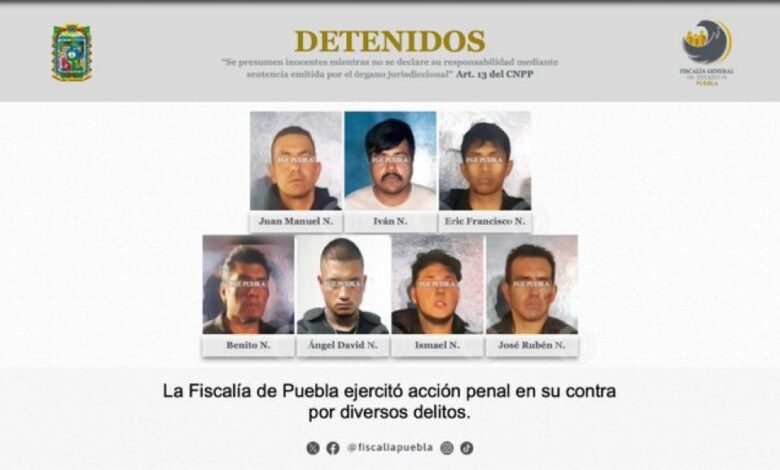 Cuautlancingo, detenidos, arsenal, droga, delitos de alto impacto, El Nacato