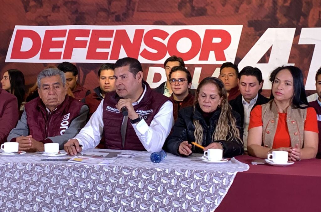 Alejandro Armenta, Morena, 4T, Elecciones 2024, AMLO