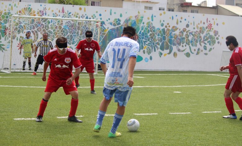 Topos FC, equipo de futbol para ciegos, baja visión, discapacidad visual