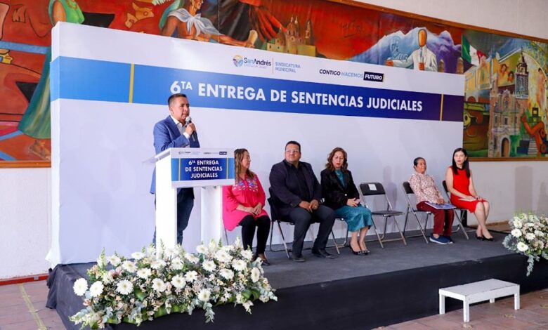 Mundo Tlatehui, San Andrés Cholula, sentencias judiciales, rectificación de actas