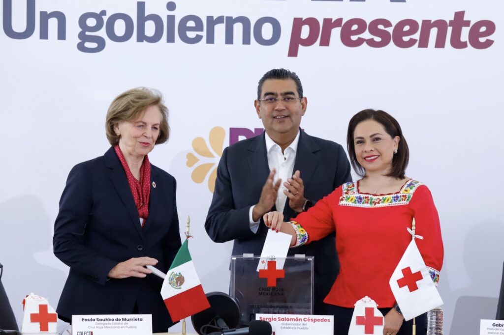 Gobierno de Puebla, Cruz Roja, Colecta 2024
