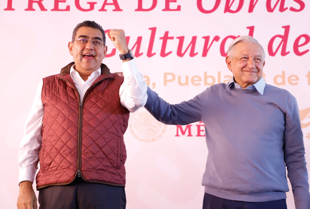 Gobierno del Estado, Sergio Salomón Céspedes, Andrés Manuel López Obrador, AMLO, patrimonio cultural