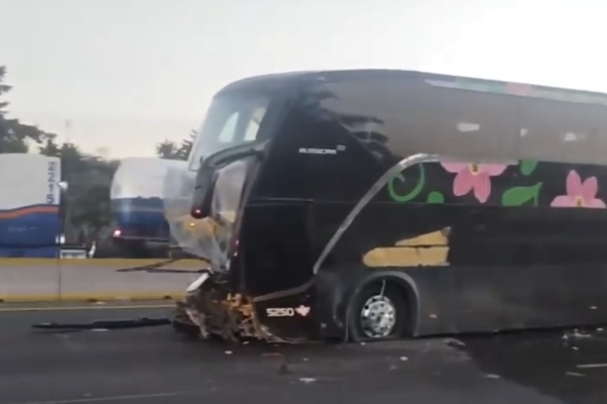 accidente, autopista México-Puebla, Texmelucan