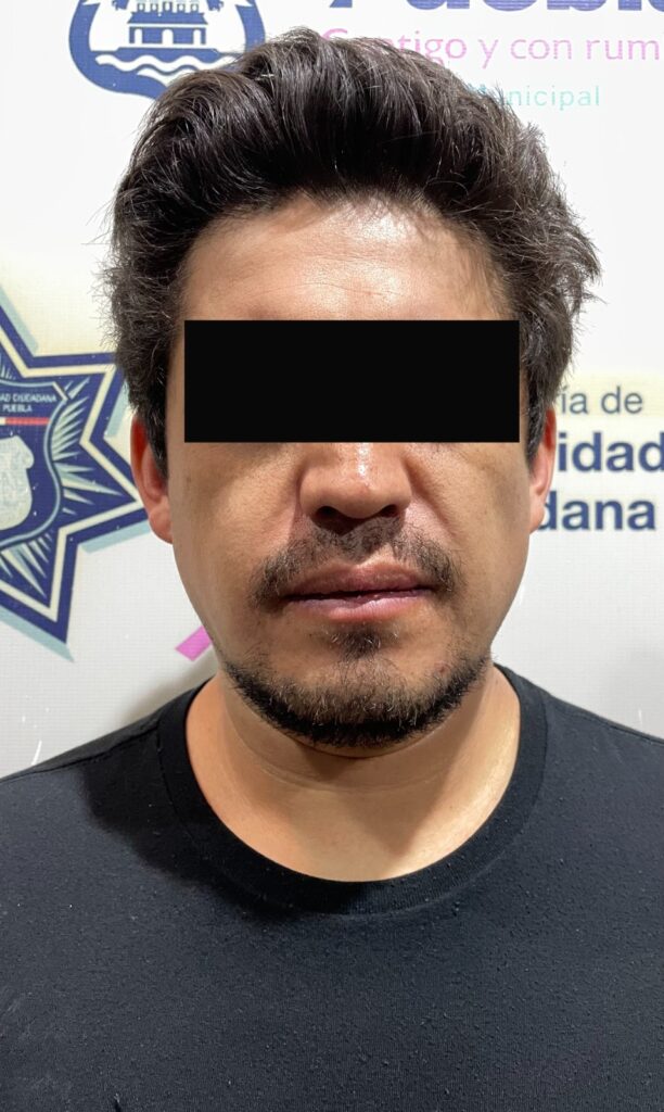 detenido, robo a transeúnte, SSC, Policía Municipal