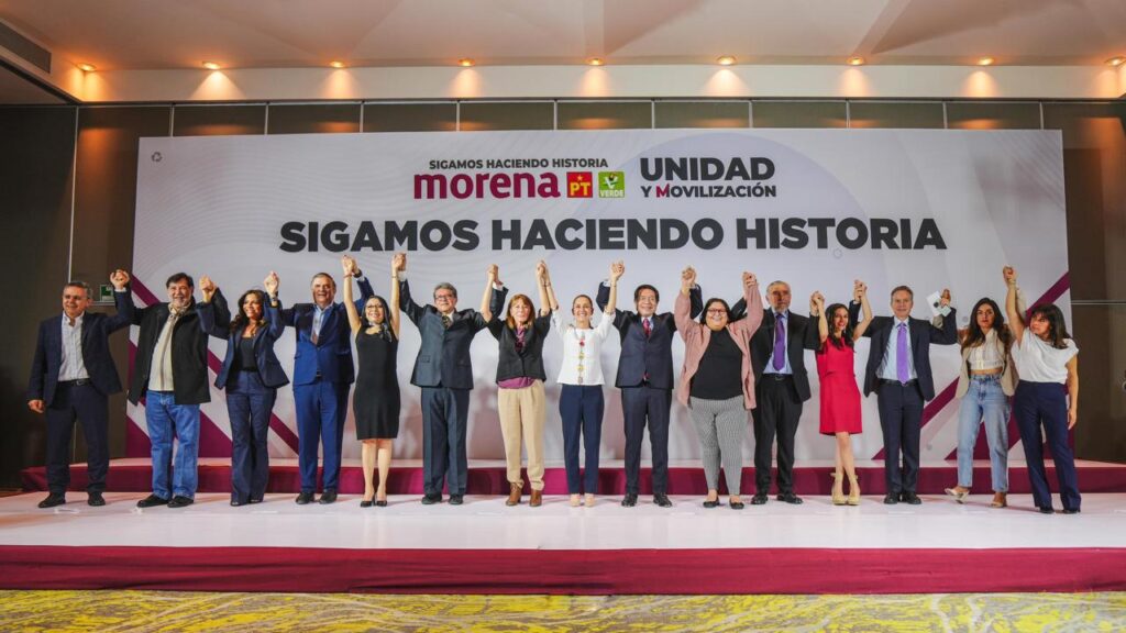 Claudia Sheinbaum, equipo de campaña, Presidencia de la República, Olivia Salomón