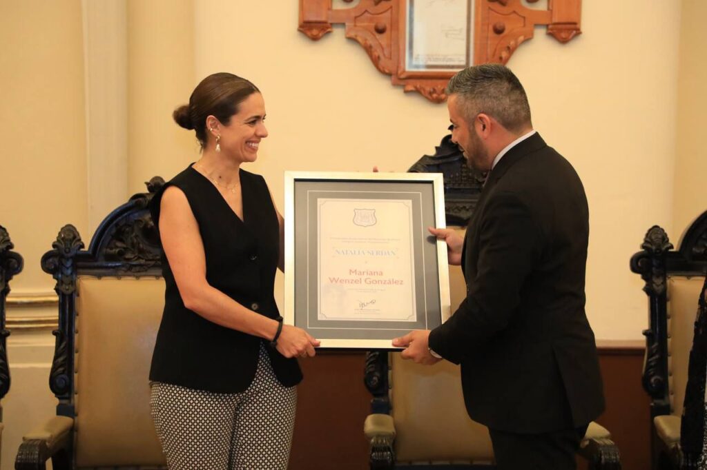 Ayuntamiento de Puebla, Premio Municipal a la Mujer Natalia Serdán, Mariana Wenzel González