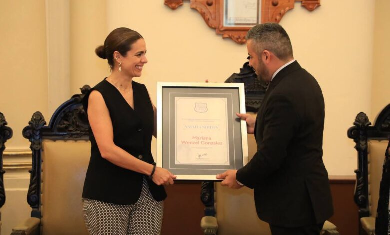 Ayuntamiento de Puebla, Premio Municipal a la Mujer Natalia Serdán, Mariana Wenzel González
