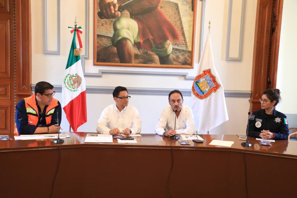 Ayuntamiento de Puebla, Operativo Semana Santa, El Calvario, juntas auxiliares