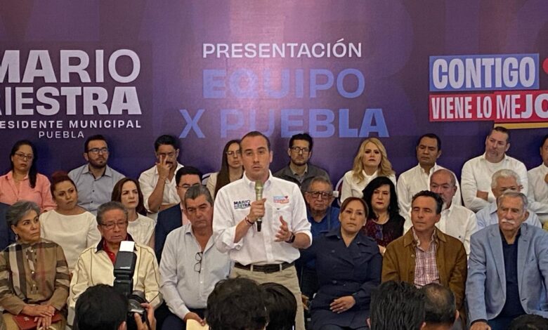 Mario Riestra, Equipo X Puebla, Elecciones 2024, Puebla capital, Mejor Rumbo para Puebla