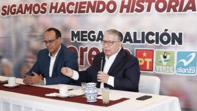 Alejandro Armenta, candidato a gobernador, Morena, Enrique Doger