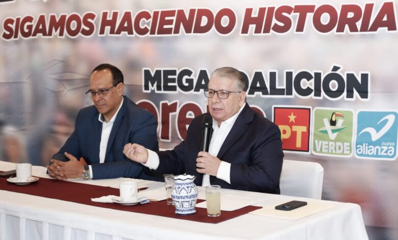 Alejandro Armenta, candidato a gobernador, Morena, Enrique Doger
