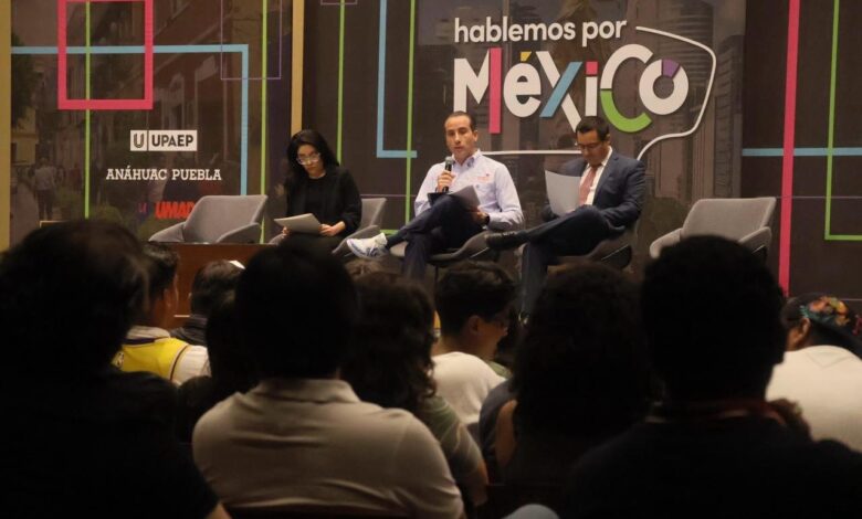 Mario Riestra, Mejor Rumbo para Puebla, comunidad universitaria, UPAEP, Hablemos por México