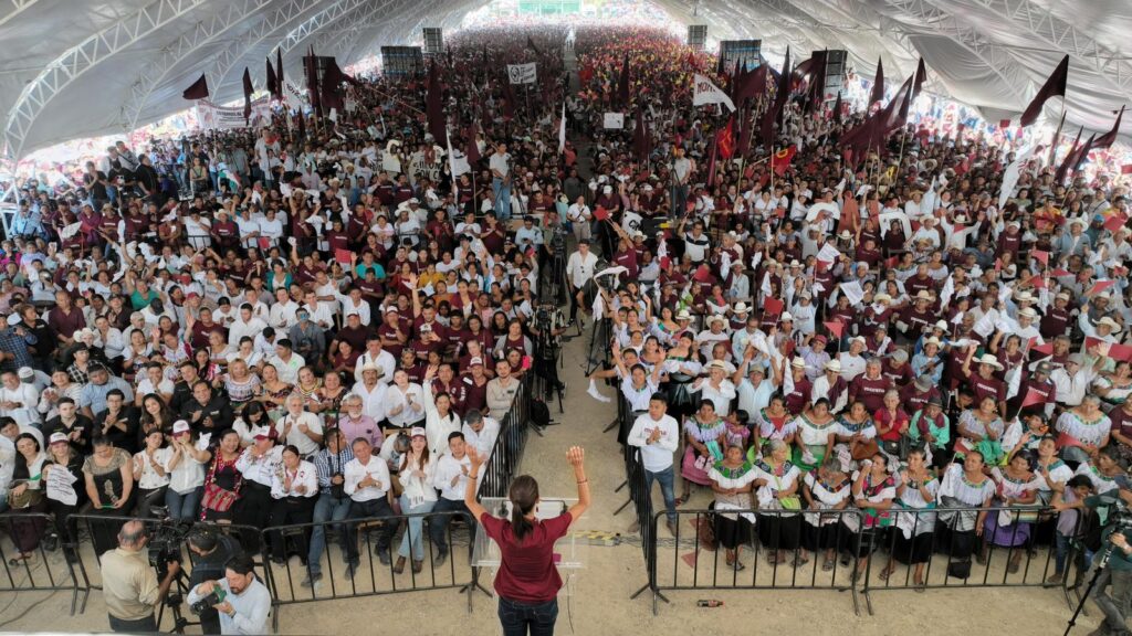 Claudia Sheinbaum, Sigamos Haciendo Historia, Presidencia de México, Chiapas