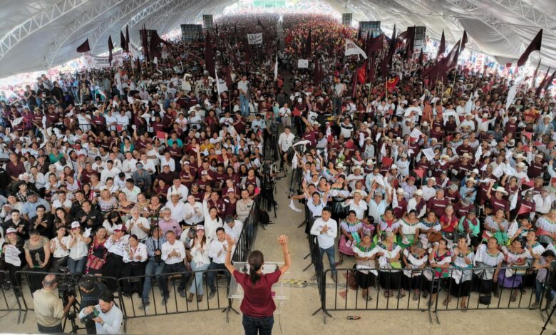 Claudia Sheinbaum, Sigamos Haciendo Historia, Presidencia de México, Chiapas