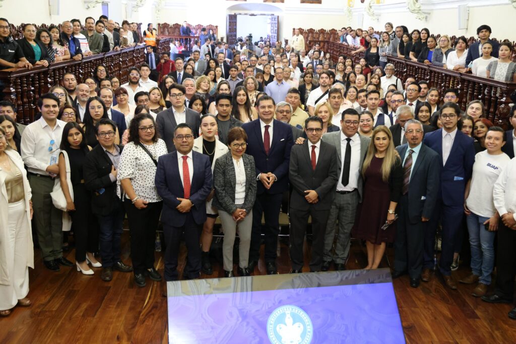 Alejandro Armenta, gubernatura de Puebla, Sigamos Haciendo Historia, BUAP, Consejo Universitario, Lilia Cedillo