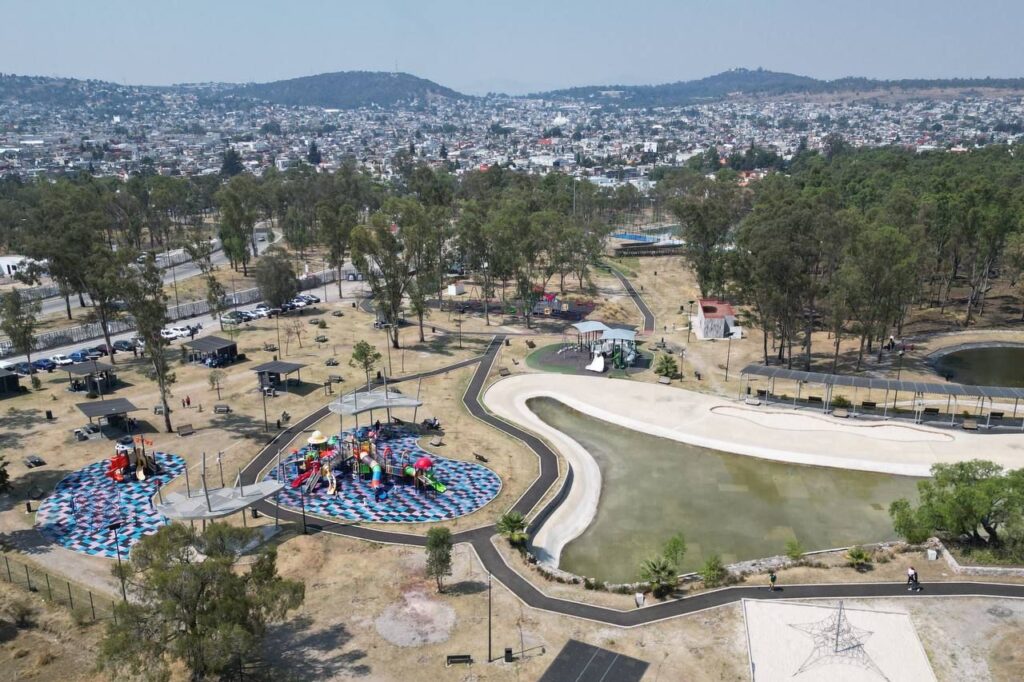 Ayuntamiento de Puebla, rehabilitación, Parque Amalucan