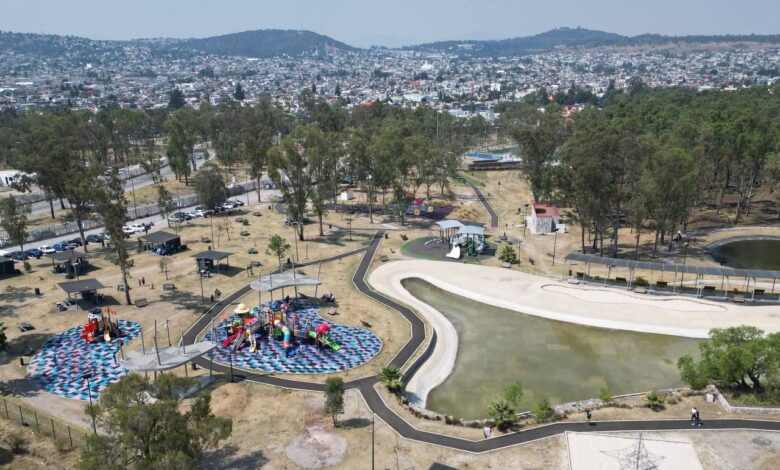 Ayuntamiento de Puebla, rehabilitación, Parque Amalucan