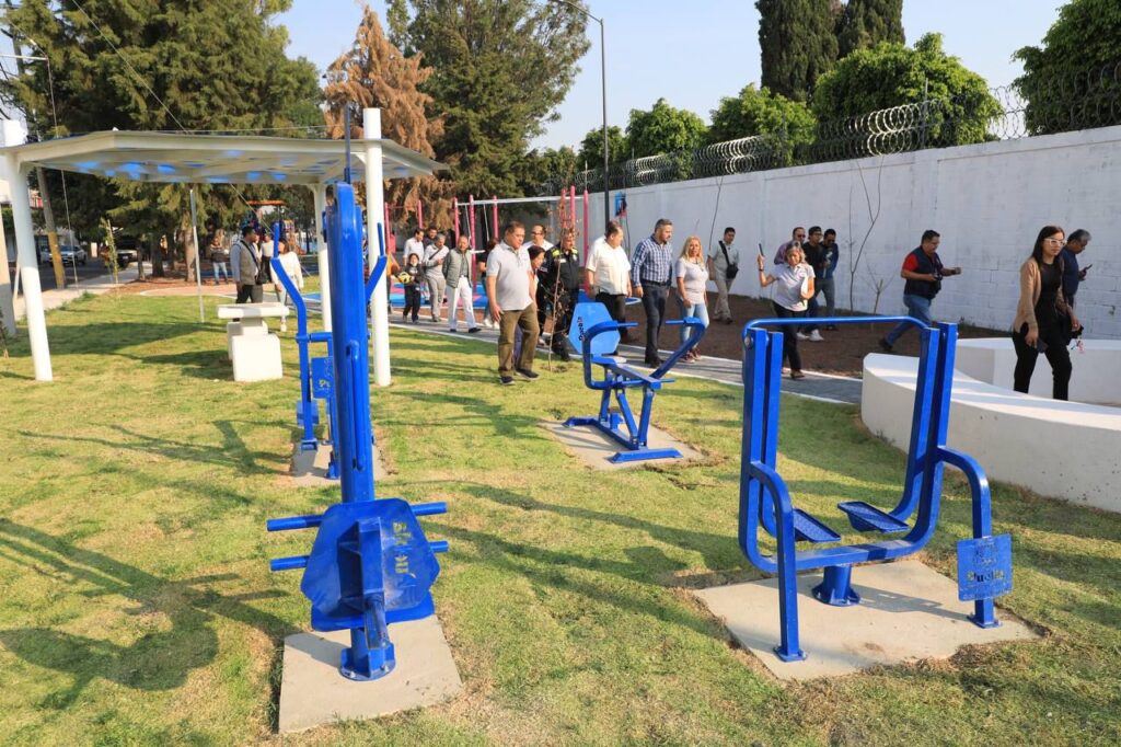 Ayuntamiento de Puebla, Parque Reforma Agua Azul, rehabilitación