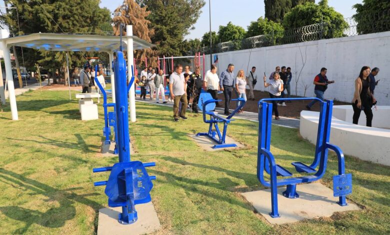 Ayuntamiento de Puebla, Parque Reforma Agua Azul, rehabilitación