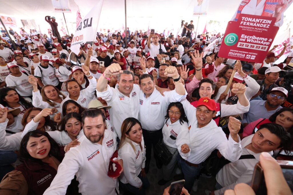 Alejandro Armenta, candidato a la gubernatura de Puebla, Sigamos Haciendo Historia, desarrollo turístico y cultural, Cholulas