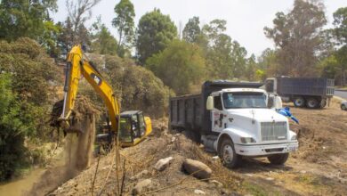 Ayuntamiento, desazolve, barrancas, vasos reguladores