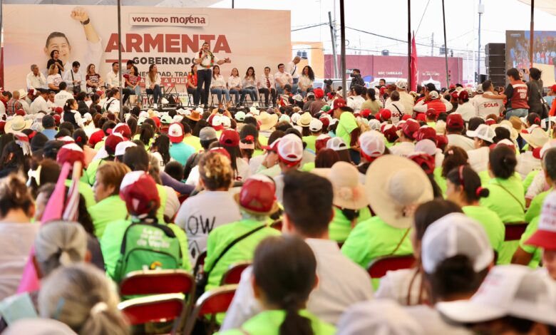 Alejandro Armenta, Huejotzingo, Tren Interoceánico, candidato a la gubernatura de Puebla, Sigamos Haciendo Historia