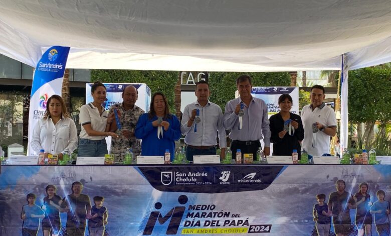 Medio Maratón del Día del Padre, Edmundo Tlatehui, San Andrés Cholula