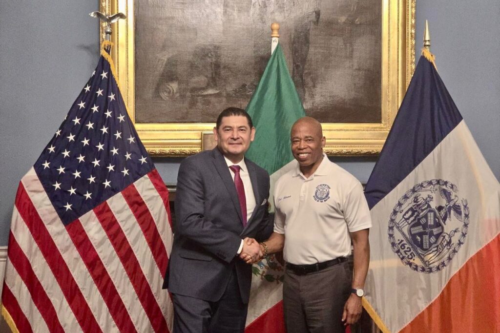 Alejandro Armenta, Gira de Trabajo, Gobierno de Transición, Seguridad Estatal, Nueva York